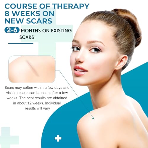 Silicone Scar Sheets, Silicone Scar Tape(1.8”x 157” Roll-4M), Silicone Scar Strips, Professional Scar Removal Sheets for Surgical Scars, Keloid, C-Section, Burn et