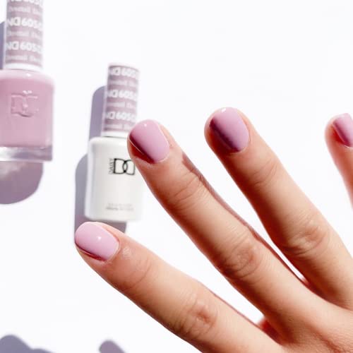 DND Gel Polish Set, Purple Collection, UV/LED GelPolish and Air Dry Nail Lacquer, Matching Chip-Free Polish Duo, 0.5 Fl Oz Each
