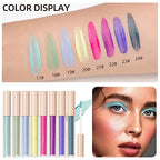 MAEPEOR Matte Liquid Eyeshadow 8 Colors Colored Smooth Creamy Eyeshadow Set Lightweight High-pigmented and Waterproof Long Lasting Matte Eyeshadow (Matte Colored, 8Colors Set 3)