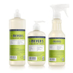 Mrs. MEYER'S CLEAN DAY Kitchen Basics Set, Lemon Verbena Scent Cleaning Supplies includes Hand Soap (12.5 Fl Oz), Dish Soap (16 Fl Oz) and Multi-Surface Cleaner (16 Fl Oz)
