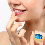 Vaseline Lip Therapy Original + Vitamin E, Mini 2-Packs (6 Jars) – Fragrance-Free Lip Balm, Moisturizer for Soft, Smooth & Glossy Lips, 0.25 Oz Ea