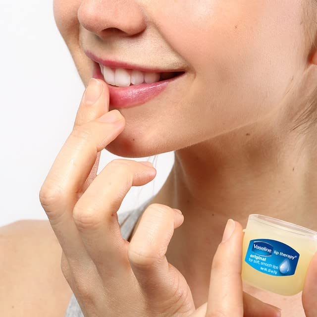 Vaseline Lip Therapy Variety 8-Pack – Original, Crème Brûlée, Rosy Lips, Cocoa Butter Mini Lip Balms for Soft, Glowing, and Deliciously Kissable Lips, 0.25 Oz Ea