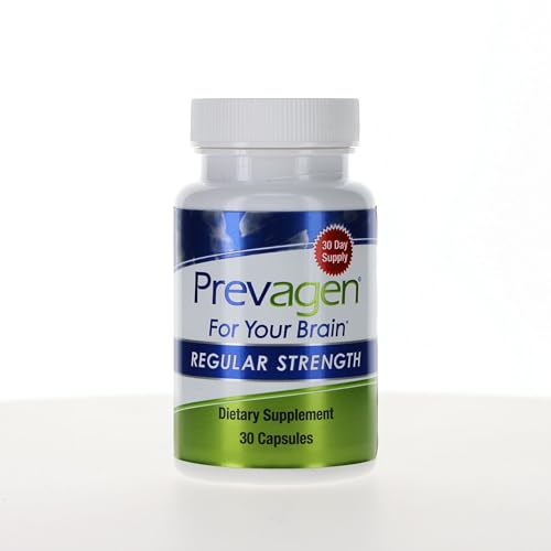 Prevagen Regular Strength - 30 Capsules (1 Month Supply) | Formulated for Your Brain | 10mg of Apoaequorin Plus Vitamin D3 with 7-Day Pill Minder