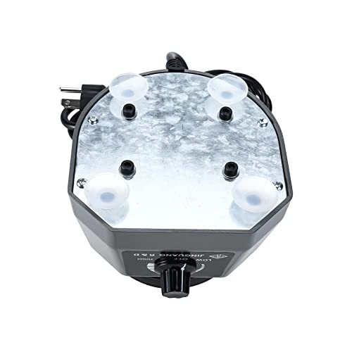 NORJIN 4 Inch Lab Vibrator, Round Shaker Oscillator Gypsum Mixing Machine 110V/100W Lab Equipment