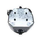 NORJIN 4 Inch Lab Vibrator, Round Shaker Oscillator Gypsum Mixing Machine 110V/100W Lab Equipment