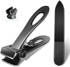 Straight Nail Clipper, Toe Nail Clippers for Thick Toenails with 17mm Wide Jaw Opening, Extra Big Toenail Clippers for Cutting Ingrown Toenails, Heavy Duty Nail Clippers, Adult, Boys, Seniors