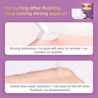 600PCs Invisible Double Eyelid Tape for Hooded Eyes, Invisible Eyelid Lifter Strips Droopy Eyelid Lift Tape, Instant Eyelid Lifting for a Natural Look, Perfect for anyone (600Count (Packof 1))