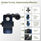 12X50 Professional Binoculars for Adults High Power with Phone Adapter, HD Binoculars with BaK4 prisms, Super Bright Lightweight & Waterproof Binocular Perfect for Bird Watching, Hunting, Stargazing