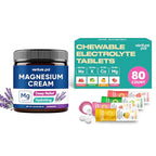 Venture Pal Moisturizing Magnesium Lotion，Chewable Electrolyte Tablets for Rapid Hydration