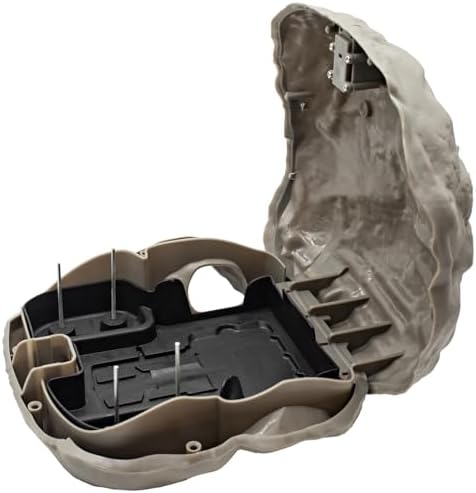 JT Eaton 928GR Rodent Rock 2G Tamper-Resistant Bait Station, Blends with Outdoor Environments, 4-Pack