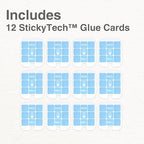 Safer Brand Home SH512 Indoor Plug-in Fly Trap Refill Pack of 12 Glue Cards for SH502 Indoor Fly Trap