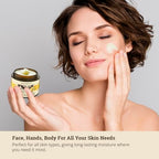 Beef Tallow for Face – Whipped Tallow Balm with Honey – Beef Tallow Moisturizer for Skin – Tallow Face Moisturizer for Wrinkles, Dry Skin, and Fine Lines – Beef Tallow Lotion - 4.23 Oz