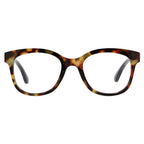 Peepers by PeeperSpecs Women's Grandview Soft Square Blue Light Blocking Reading Glasses, Tortoise, 50 + 1.75