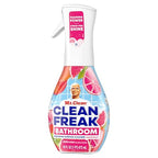 Mr. Clean Clean Freak Foaming Bathroom Surface Cleaner Multi-Surface Spray Starter Kit and Refill Bundle, Grapefruit Scent, 64 fl oz