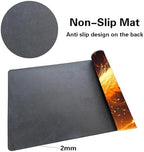 Board Game 14x24in MTG Playmat Compatible for OCG CCG RPG TCG Playmats (Fire Phoenix 1)