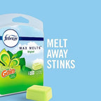 Febreze Odor-Fighting Wax Melts Air Freshener Refills with Downy Scent, April Fresh, 6 count