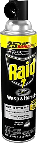 Raid Wasp and Hornet Killer, 17.5 Oz (Pack of 8)