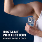 Gillette Antiperspirant and Deodorant for Men, 72hr Sweat & Odor Protection, Long Lasting Freshness, Anti-White Mark Technology, Clear Gel, Cool Wave Scent, 3.8 oz (Pack of 3)