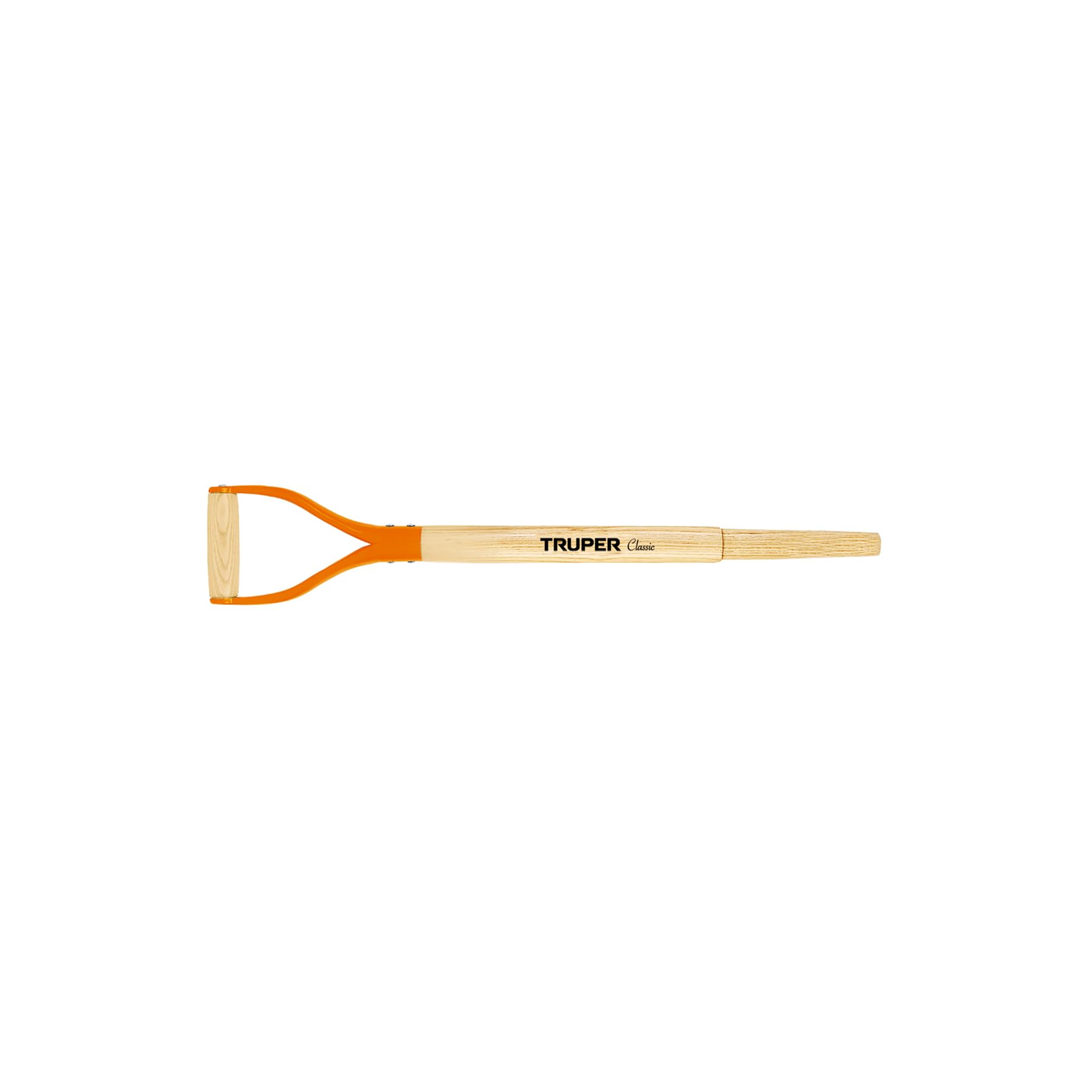 Truper Replacement Handle for Classic Shovel with Y Grip, 28-Inch Wood Handle, Anti-Rotation Fixing System (Model MG-PY / 15900)