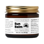 Santa Cruz Paleo Beef Tallow for Skin & Zinc Sunscreen, Grass Finished & Grass Fed Beef Tallow Face Moisturizer & Non Nano Zinc Oxide Mineral Based Sun Balm, Moisturizing Natural Formula, 2 oz