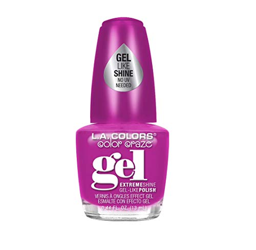 L.A. COLORS Color Craze Extreme Shine Gel Polish, Muse CNP714