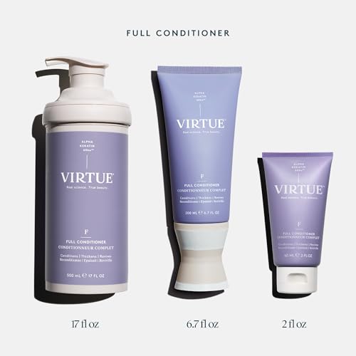 VIRTUE Full Volumizing Conditioner Thickens Hair Safe for All Types Sulfate Free Color