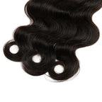 Boho Knotless Braids Human Hair Micro Braids Extension Hair Body Wave Human Bulk Hair 16"18"20" 1pack (3bundles(300g) Natural Black Color