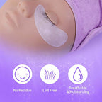 VEYES INC 50 Pairs 100% Natural Aloe Extract Under Eye Gel Pads Hydrogel Eye Patch For Eyelash Extension Lint Free Lash Extension Supplies & Beauty Tools