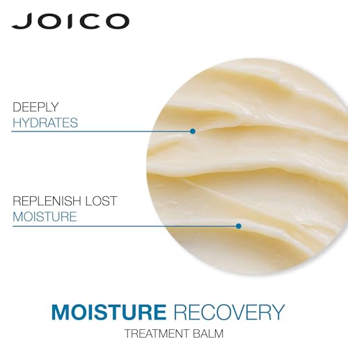 Joico Moisture Recovery Treatment Balm | For Thick, Coarse, Dry Hair | Replenish Moisture | Restore Smoothness & Elasticity | Strengthen Hair | Reduce Breakage & Frizz | With Jojoba Oil & Shea Butter