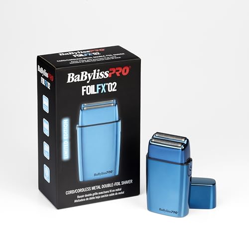 BaBylissPRO MetalFX Electric Double-Foil Shavers for Men