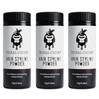 Hair Styling Powder, All-day Invisible Hold Hair Volumizer and Texture Powder for Men and Women, Styling Powder with Matte Finish - 3-Piece Set, 10g