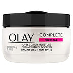 Olay Face Moisturizer Complete All Day UV Moisture Cream with Sunscreen SPF 15, Normal Skin, 2 Fl Oz (Pack of 3)