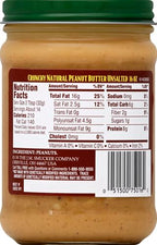 Adams 100% Natural Peanut Butter, Unsalted, Crunchy, 16 oz
