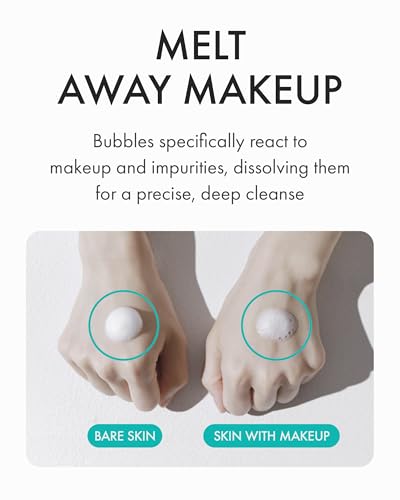 REJURAN® Turnover Ampoule 1.01 fl oz & Moisture Bubble Cleansing Water 5.07 fl oz - Anti-Aging Face Serum Firmness, Radiance - c-PDRN® - Facial Foaming Cleanser pH-Balanced Hydratin Korean Skin Care