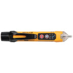Klein Tools NCVT3P Dual Range Non Contact Voltage Tester, 12 - 1000V AC Pen, Flashlight, Audible and Flashing LED Alarms, Pocket Clip