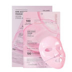 VT COSMETICS Collagen Reedle Shot 100 2-Step Hydrogel Mask(34.5gx4ea), Intensive Firming, Exosome 500Da Collagen, Fine Lines, Overnight Melting Mask, Korean Facial Mask, Pink Collagen