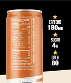 Loco Coffee Churro Oat Milk Latte Cold Brew Coffee [Churro] 11 Ounce Can, 12 Count | Medium Roast, 180mg Caffeine | Gluten Free and Dairy Free | Low Sugar, Low Calorie Iced Coffee