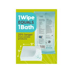 Nurture Valley XL Ultra Thick Body Wipes for Adults w/Aloe | 120 Extra Large Disposable Cloth, Waterless Shower Bath Wipe for Women, Men & Elderly