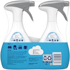 Febreze Fabric Spray, Odor Fighter for Strong Odor, Refresher Spray PLUS with Clean Scent, 16.9 oz (2 Count)