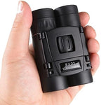 8x21 Compact Binoculars for Adults Teens, Mini Small Full Optical Binoculars for Bird Watching Opera Hiking Hunting Travel Concert (Black)