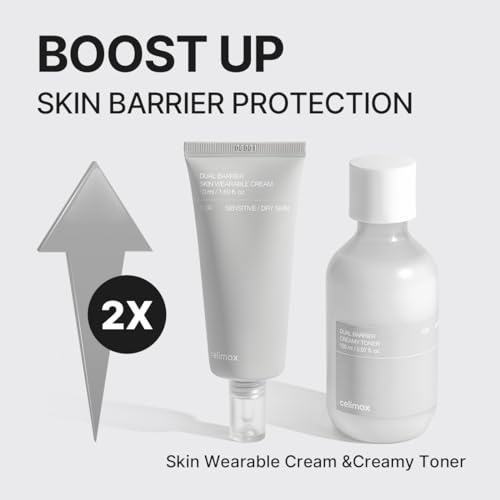 celimax Dual Barrier Creamy Toner & Long Lasting Cream Skincare Duo