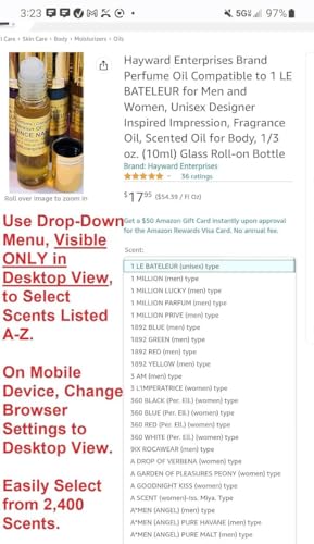 Brand Perfume Oil Compatible to MITSOUKO for women, Fragrance Rendition, Eau de Parfum, Scented Oil, 1/3 oz. (10ml) Glass Roll on