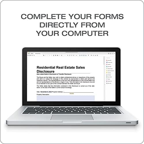 Adams Real Estate Forms Library, Downloadable Product Details on Packaging (SS502)