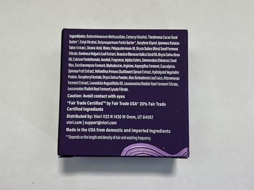 Viori Purple Conditioner Bar - Handcrafted with Longsheng Rice Water & Natural Ingredients - Blonde Hair Toner to Neutralize Brassy Tones