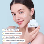 Torriden DIVE IN Hyaluronic Acid Soothing Cream 100ml (3.38 fl. oz) | Revitalizing Facial Moisturizer for Sensitive and Dry Skin | Hyaluronic Acid, Panthenol, Allantoin