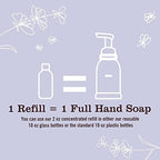MRS. MEYER'S CLEAN DAY Foaming Hand Soap Concentrated Refills, 4 Concentrated Refills (2 Fl. Oz each), Lavender Scent, Makes 40 Fl. Oz. of Foaming Soap Total
