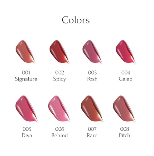 Objet Water Lip Stain Matte Lipstick – (Watery to Blurry Tint), Long-Lasting, Hydrating, Waterproof Wear – K-Beauty Liquid Lipstick for Women, Bold Red Tinted Gloss (006 BEHIND)