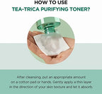 SKIN1004 Tea-Trica Purifying Toner 7.10 fl.oz, 210ml, Soothing Hydration, Acne Care