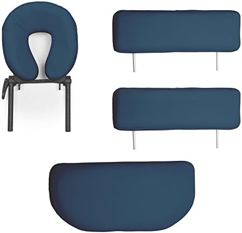 Saloniture Professional Portable Folding Massage Table with Carrying Case - Blue