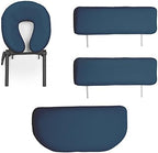 Saloniture Professional Portable Folding Massage Table with Carrying Case - Blue